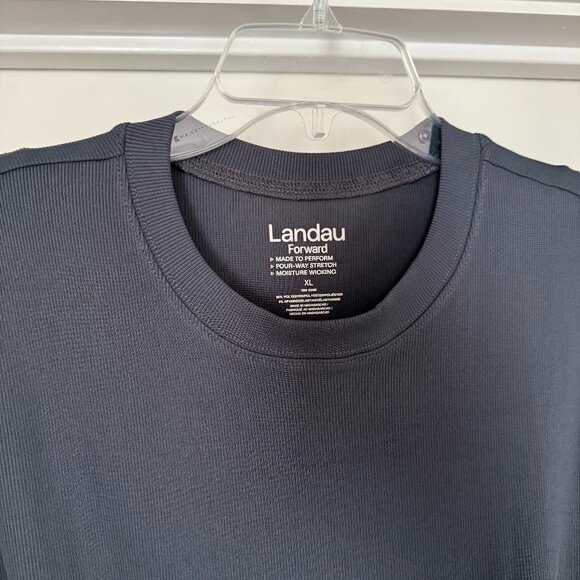 Landau Pewter Underscrub Top, Size XL - Picture 3 of 3